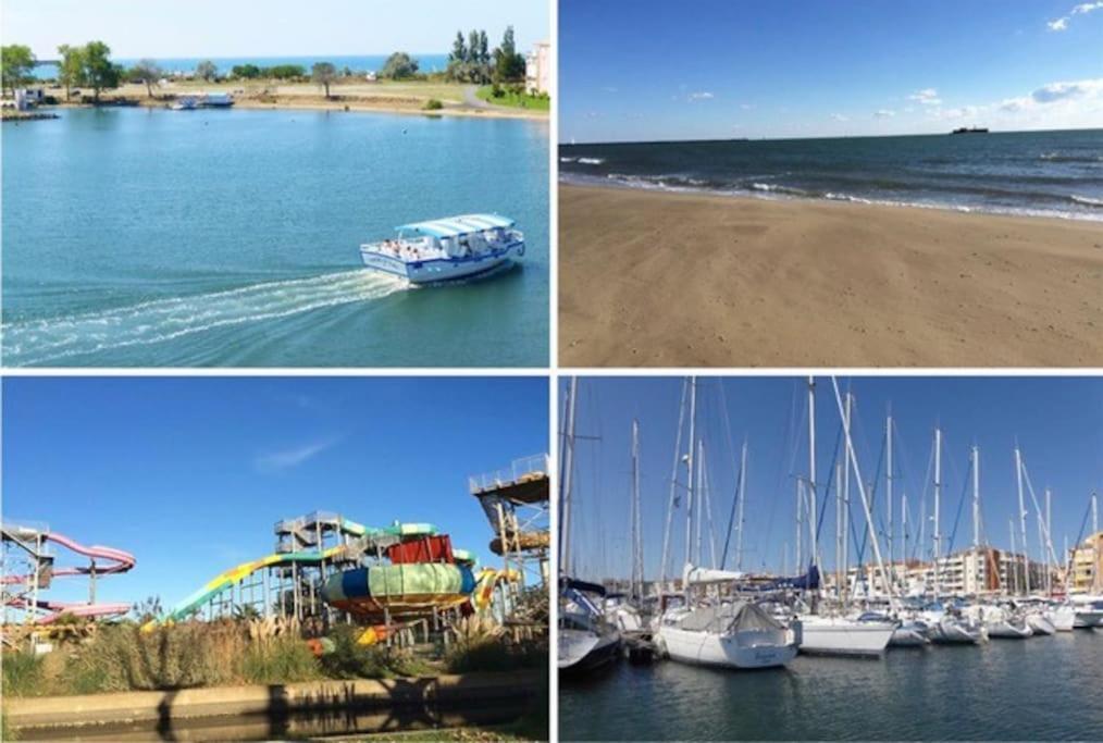 Maisonnette, 5 Pers, 500M Plage, Parking, Terrasse Агде Екстериор снимка